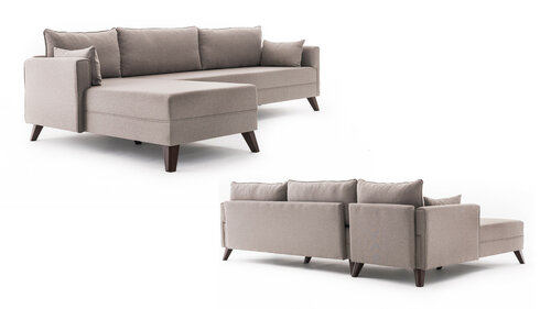 Ecksofa Bella Corner Left 1 Cream