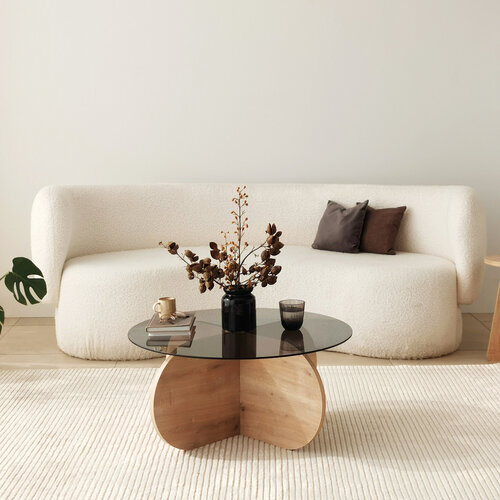 Couchtisch Bubble Sapphire Oak Fume