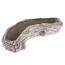 Betonna lončnica Tree trunk siva, 27 x 13 cm