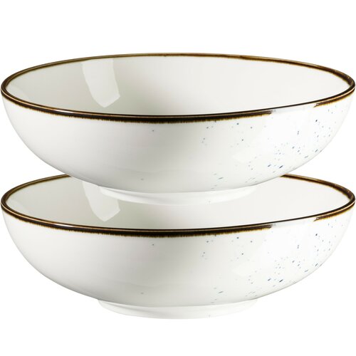 Mäser 2-delni set skodelic Pintar White modre pike22 cm