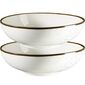 Mäser Set de 2 boluri Pintar Alb albastru puncte22 cm