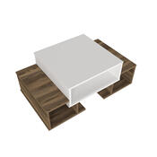 Sarafina White Walnut dohányzóasztal