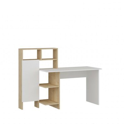 Pracovný stôl Bugra White and Oak