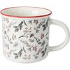 Winter Berry porcelán bögre, 400 ml