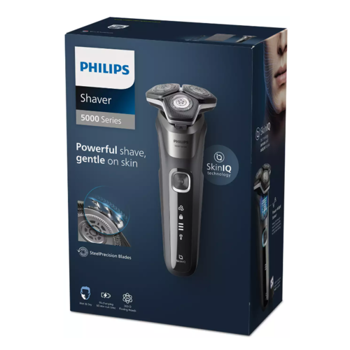 Philips Golarka męska do golenia na sucho i mokro S5887/10, Series 5000