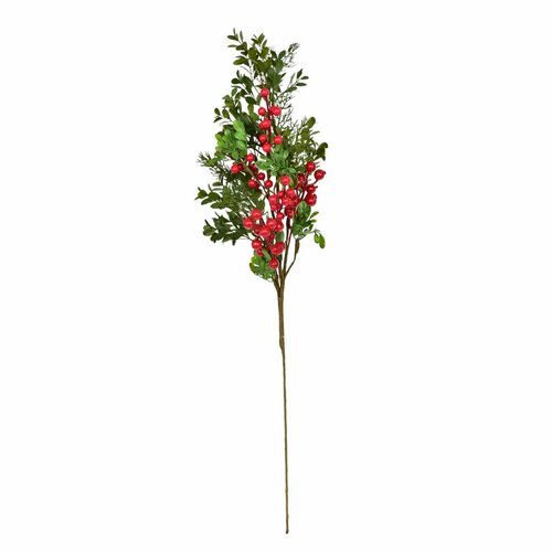 Božična okrašena veja Navara, 70 cm