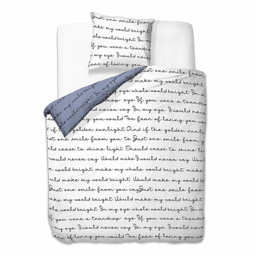 DecoKing Lenjerie de pat Poem light, 135 x 200 cm, 80 x 80 cm