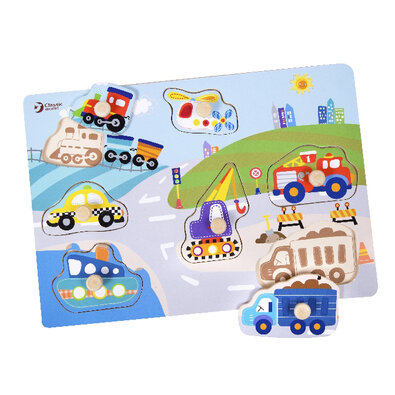 Classic world Puzzle transport, 8 elementów