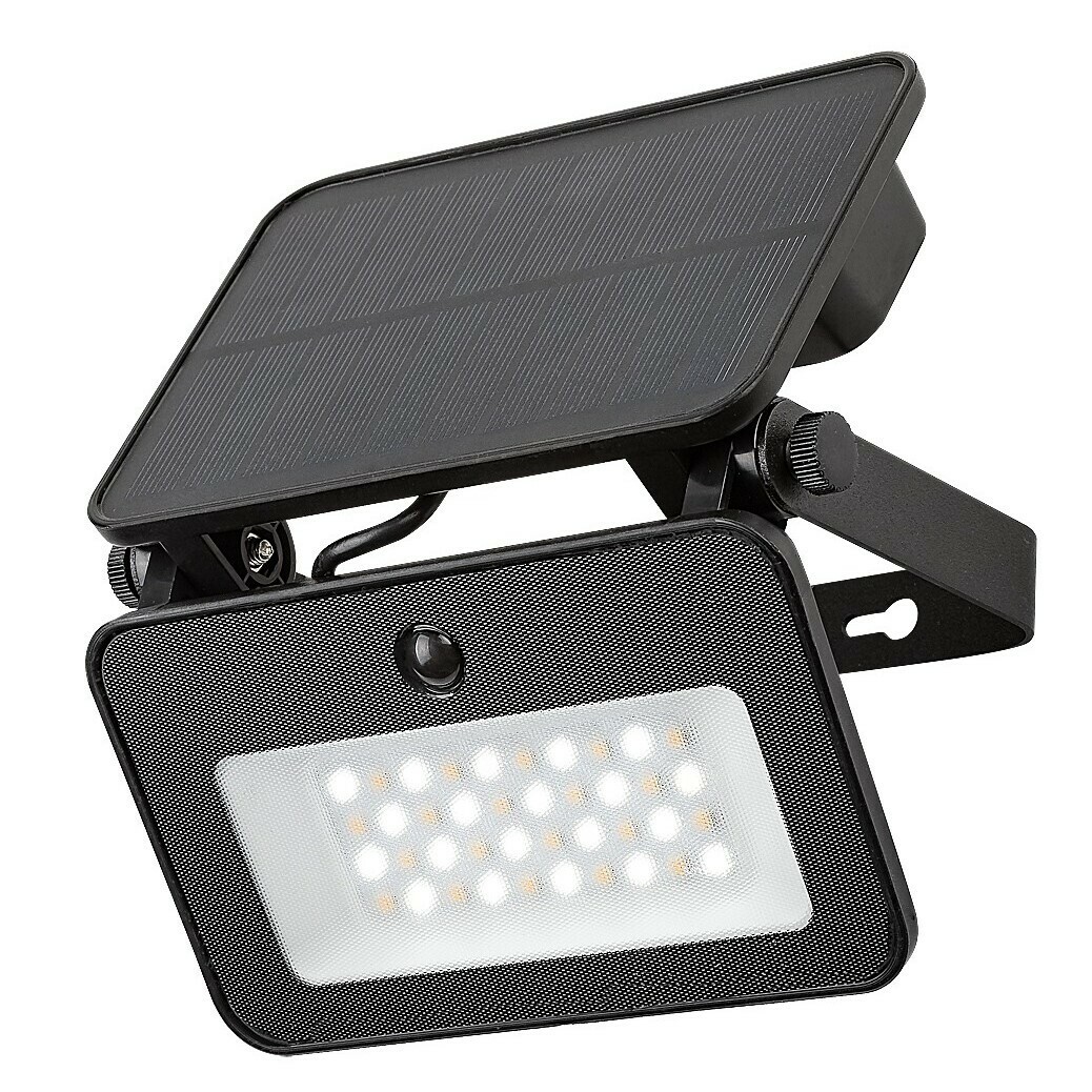 Rabalux 77159 zewnętrzna naścienna oprawa solarna LED Tarcal, 6W, IP65