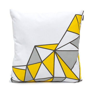 Domarex Poszewka na poduszkę Yellow Space Love SEMI, 45 x 45 cm