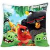 Mała poduszka Angry Birds movie, 40 x 40 cm