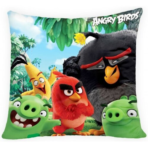 Obrázok Halantex Vankúšik Angry Birds movie, 40 x 40 cm