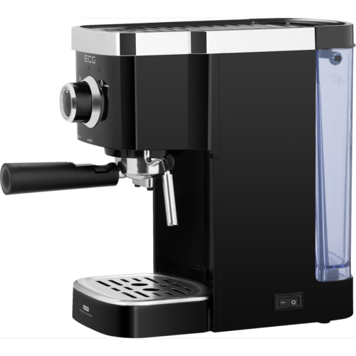 ECG ESP 20301 Black kavni aparat z ročajem, 1,25l, črn