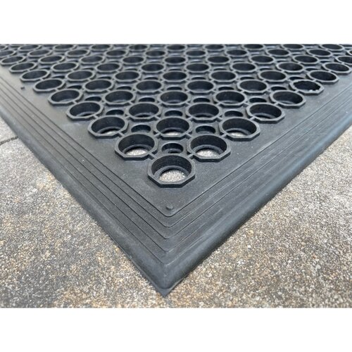 Rohožka Rubber z odprtinami, 60 x 90 cm