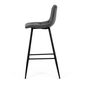 Scaun de bar B-X7015 GREY2, gri închis