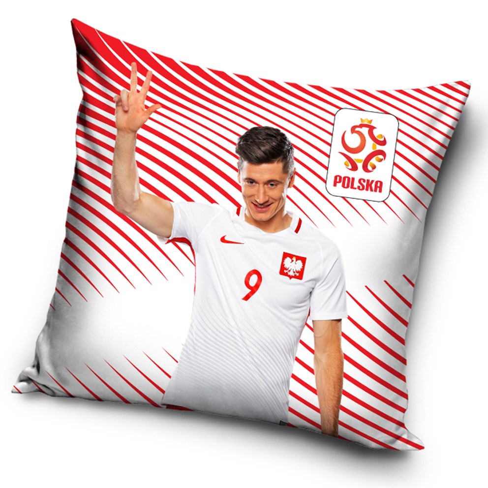 TipTrade Vankúšik PZPN Lewandowski 163002 40 x 40 cm