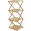 Shranjevalna polica Bamboo, 4 police, 40 x 93,5 x33,5 cm