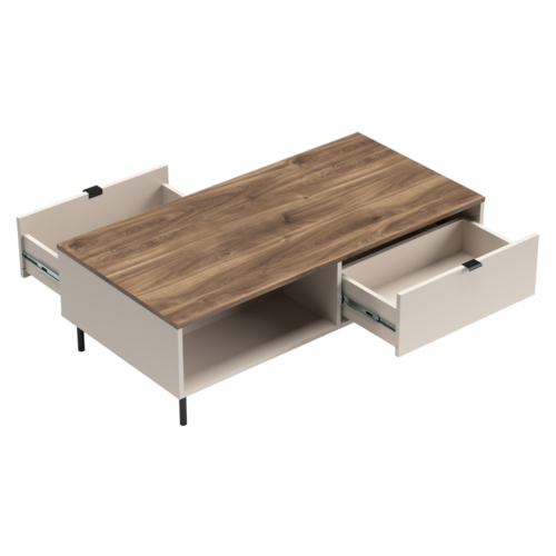 Konferenčný stolík EYCO, svetlobéžová