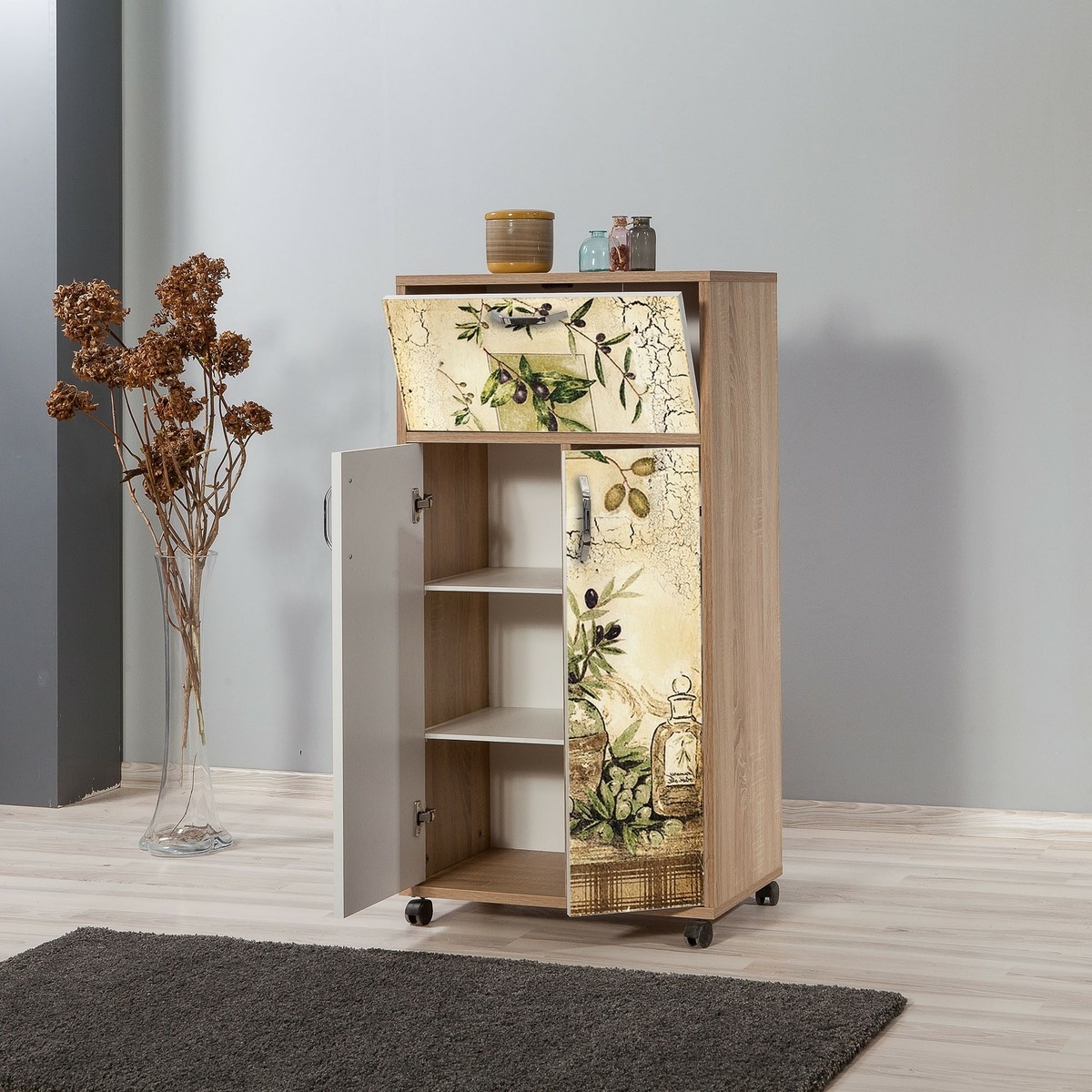 Skrinka Kiler Sonoma Oak