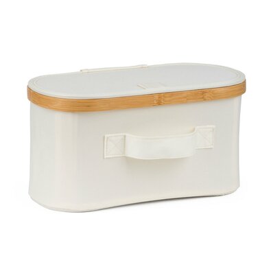 Скринька для зберігання G21 30 x 15 x 15 см,бамбукова з кришкою, бежева