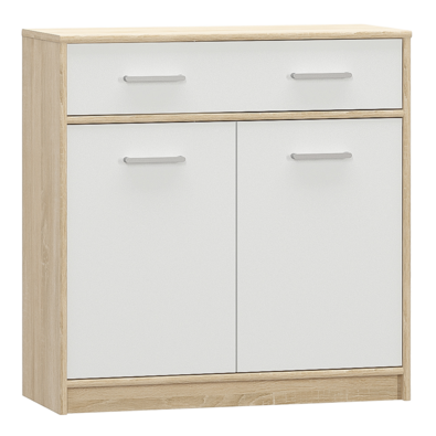 Schrank TEYO 2D1S, Weiß