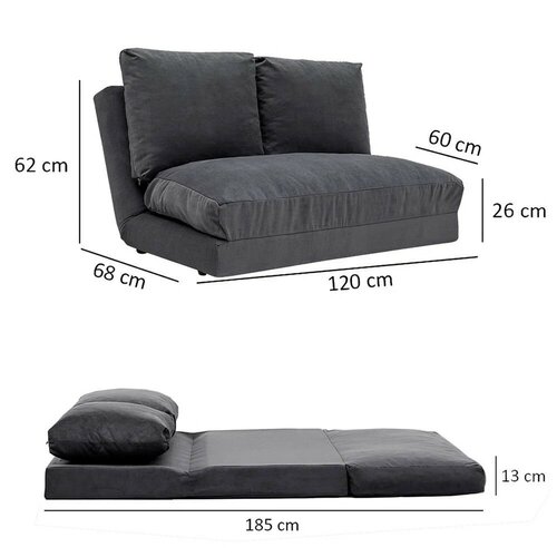 Canapea pat Taida Grey