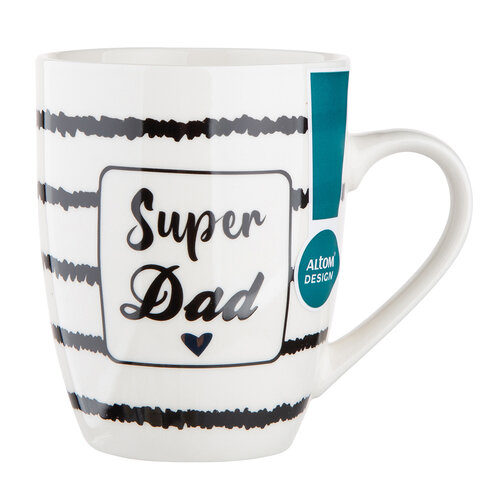 Cană de porțelan Altom Super dad,  300 ml