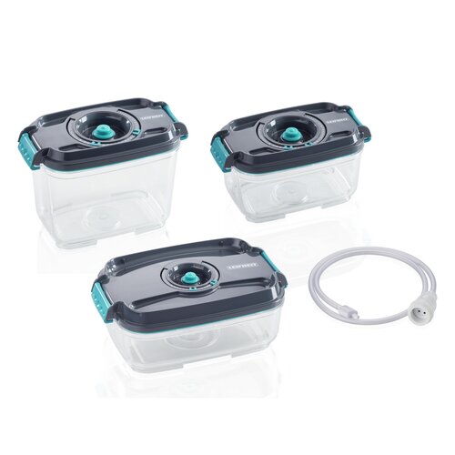Set de 3 recipiente de vidat 03233 Leifheit