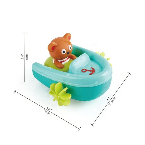 Hape Łódka z misiem naciągana