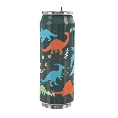 Orion Thermosflasche Dinosaurier, 0,5 lblau  ,