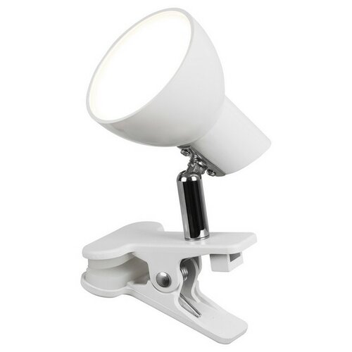 Rabalux 1477 klip-on lampka stołowa LED Noah, biały