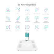 TrueLife Pametna osebna tehtnica FitScale W4 BT