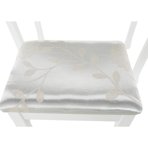 Măsuță decorativă cu scaun LINET NEW, albă