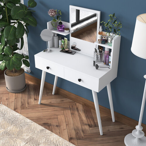 Kosmetický stůl BJ 102 White