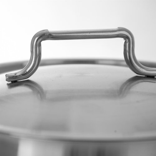Orion fedeles edény rozsdamentes acél STOCK, 4,5 l