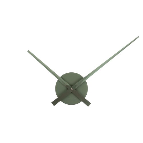 Karlsson 4348DG designerski zegar ścienny zielony,średnica 48 cm
