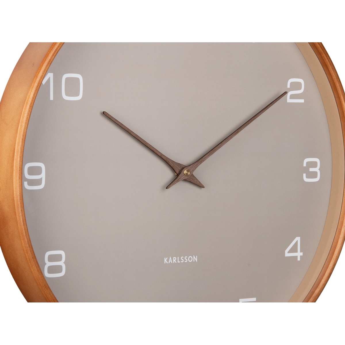 Karlsson 5993GY designové nástěnné hodiny šedá, pr. 40 cm - thumb (2)