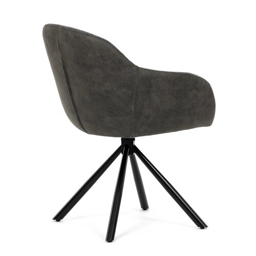 Étkezőszék-készlet visszahúzható mechanizmussalDCH-Y1143 GREY2, 2 db