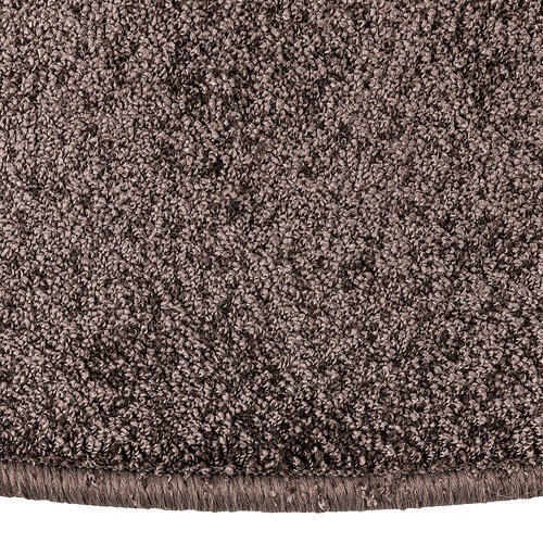 Kusový koberec Capri hnedá, pr. 120 cm