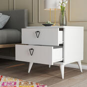 Stolik nocny Versa-Ce White