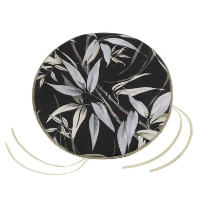 Sitzkissen Ema rund glatt Bambus, 40 cm