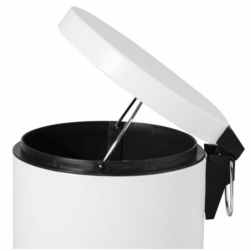 AQUALINE 28103 Simple line szemetes kosár kerek 3kerek 3 l, fehér termék 2. képe