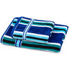 Zestaw Stripes Ocean 1 ręcznik i ręcznik kąpielowy, 70 x 140 cm, 50 x 90 cm