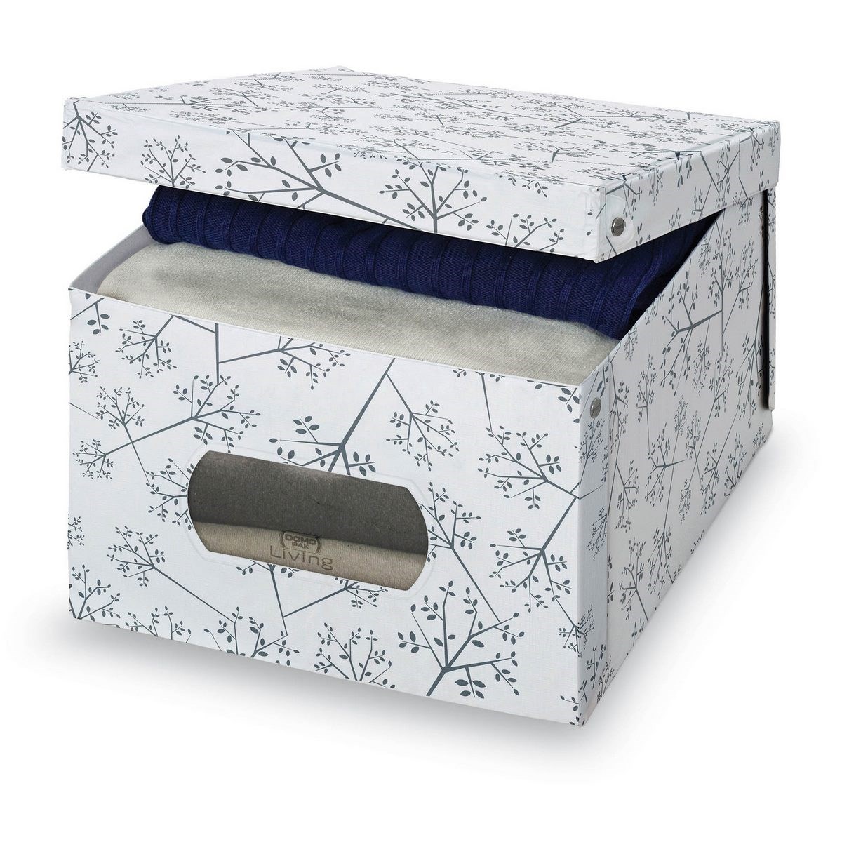 Domopak Living Úložný box s okienkom, 39 x 50 x 24 cm
