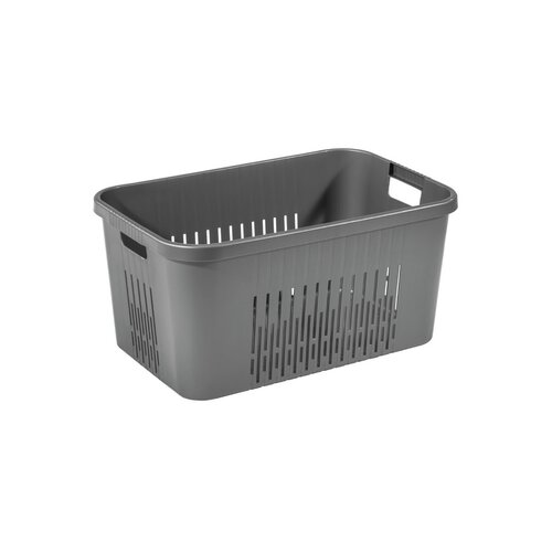 Tontarelli Coș pentru rufe BELLA 48 l, gri