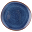 Altom Ceramiczny płytki talerz Reactive Navy Blue 25,5 cm