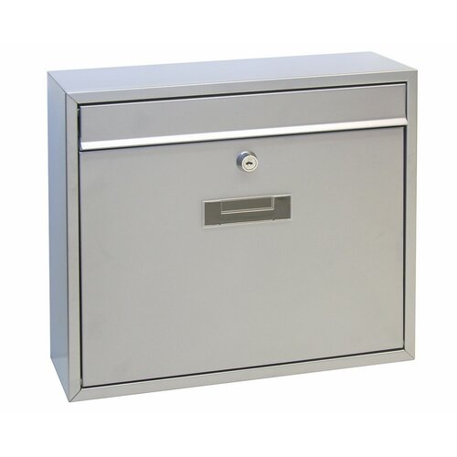 Jekleni poštni nabiralnik BK.31.S, srebrna