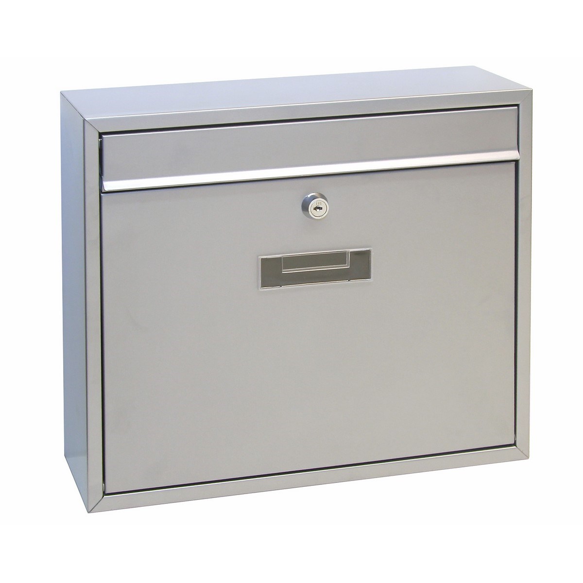 Richter Poštová oceľová schránka Tarent, strieborná
