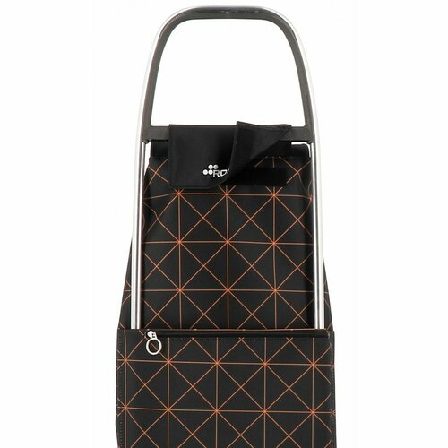 Rolser Nákupná taška s kolieskami do schodov I-MAX STAR RD6, černo-oranžová