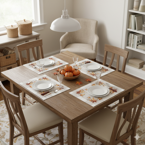 Tischset Herbstlaub, 35 x 45 cm, 4er-Set